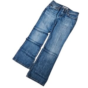 Joe's Jeans The Provocateur Distressed Bootcut Medium Wash Denim Jeans 27